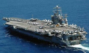 以为中方好惹？6国联军堵门，一路都是电子侦察船，解放军现场喊话