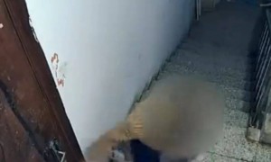 男子遭精神病邻居砸门咒骂2年半，官方：没发生刑案，无法强制医疗